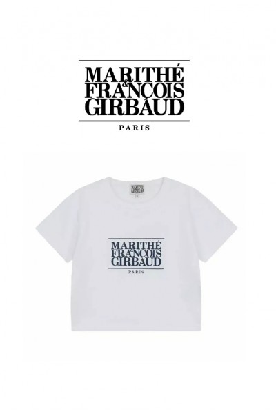 [現貨+預購] Marithe Francois Girbaud MFG logo短版短袖上衣