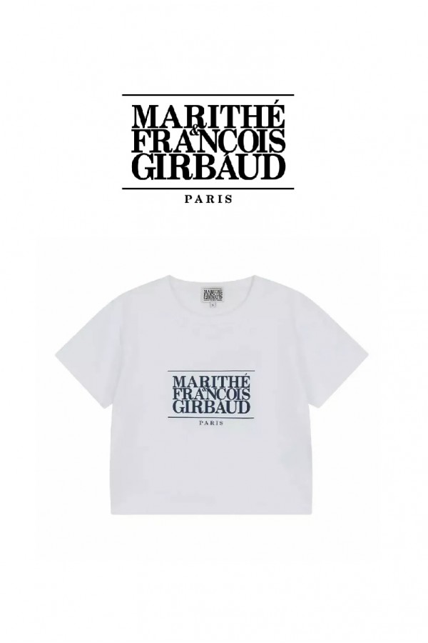 [現貨+預購] Marithe Francois Girbaud MFG logo短版短袖上衣