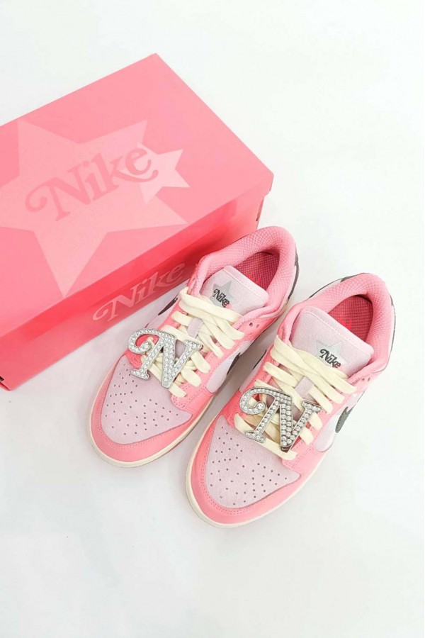 Barbie x Nike dunk pink cream 芭比聯名款