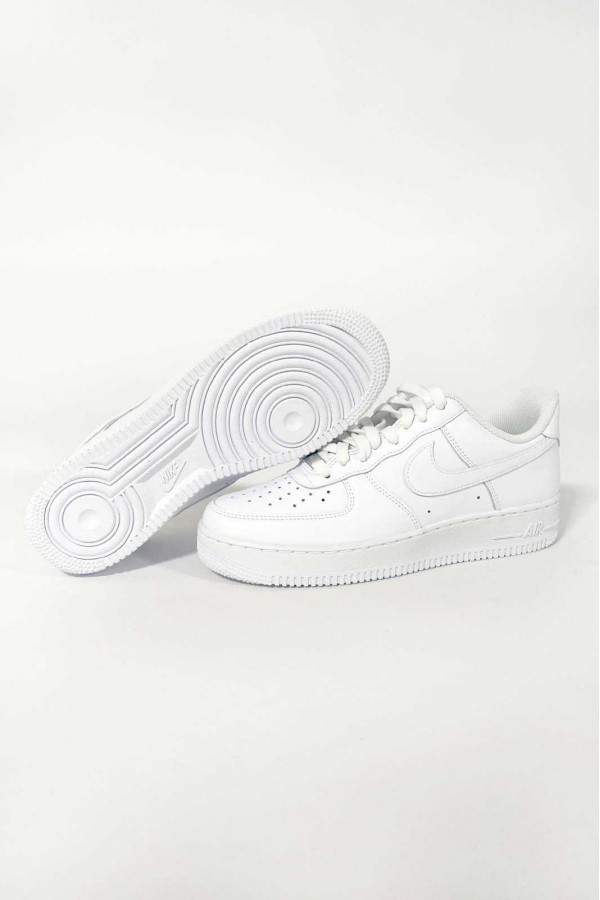 Nike Air Force 1 全白(GS楦頭窄)