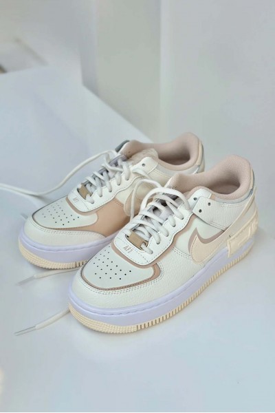 Nike Air force 1 shadow 解構 燕麥奶