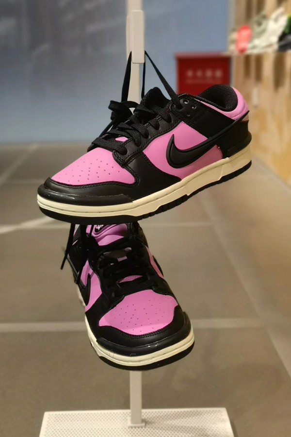 Nike Dunk Low Twist "Rush Fuchsia" 粉紫黑