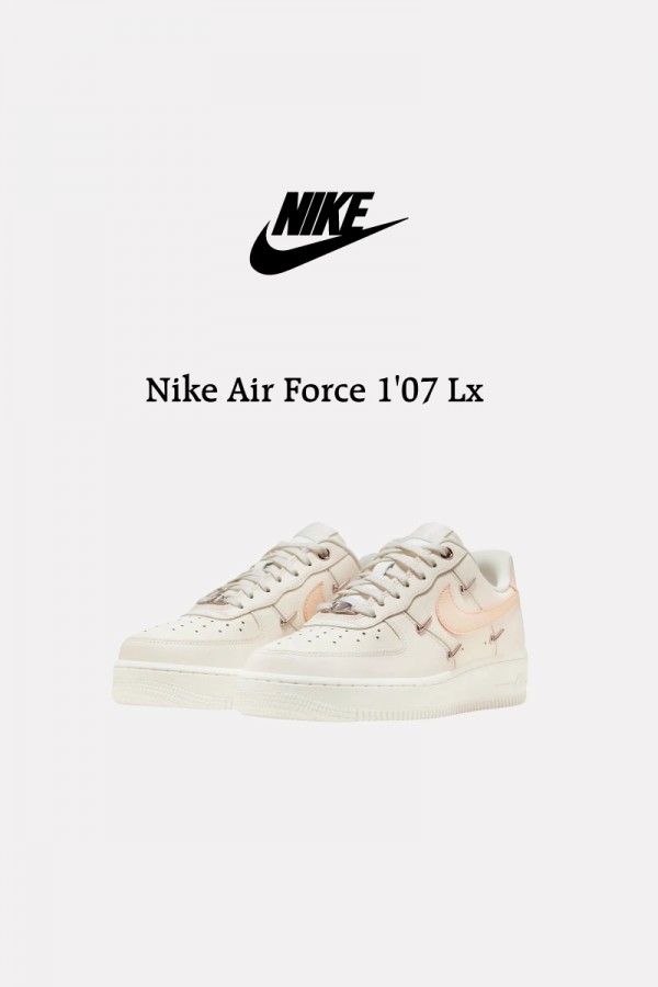 Nike Air Force 1'07 Lx 櫻花粉銀勾