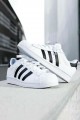 Adidas Originals Superstar 三葉草金標經典黑白(兩色)