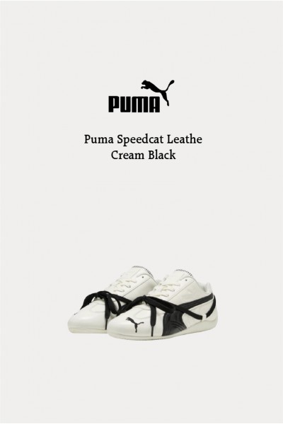 Rosé x Puma Speedcat Leathe 奶油黑