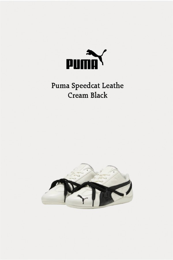 Rosé x Puma Speedcat Leathe 奶油黑