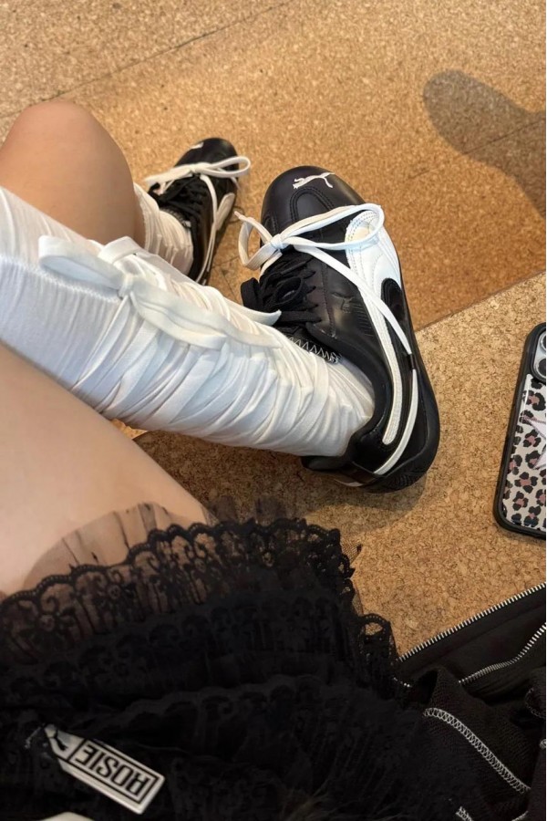 Rosé x Puma Speedcat Premium 黑白