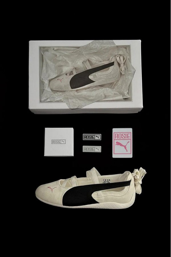 Rosé x Puma Speedcat Ballet 綁帶 奶油黑粉