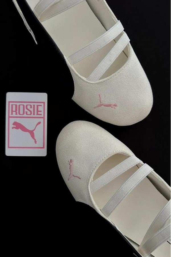 Rosé x Puma Speedcat Ballet 綁帶 奶油黑粉