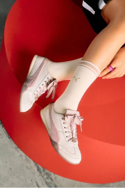 Puma Bella Ut 翻蓋 白粉