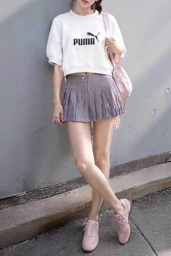 Puma Essentials Elevated 短版 T