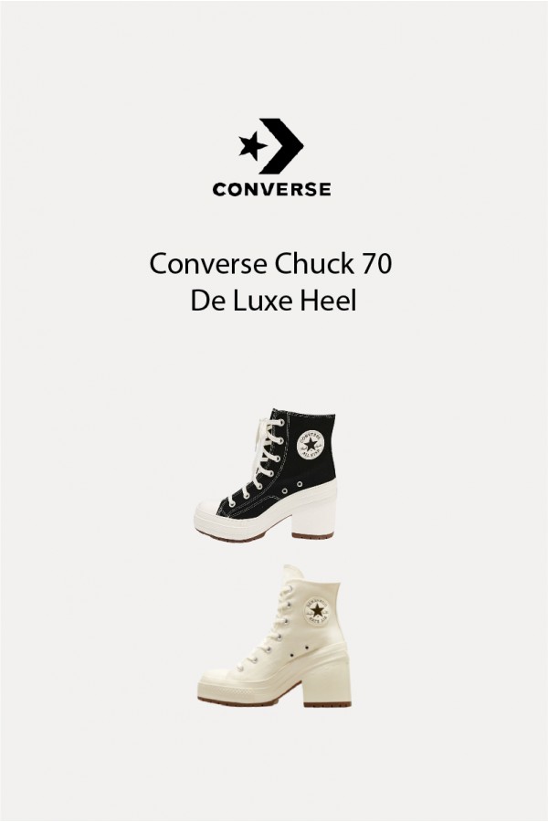 [年末限時折扣快速出貨] Converse Chuck 70 De Luxe Heel 高筒粗跟 (2色)