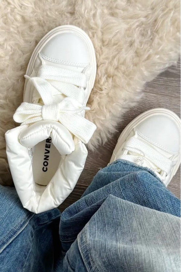 Converse All Star Element 蓬蓬短靴 白