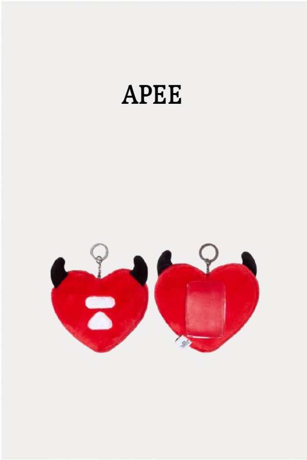 APEE 怪獸 愛心 零錢包