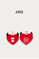 APEE 怪獸 愛心 零錢包