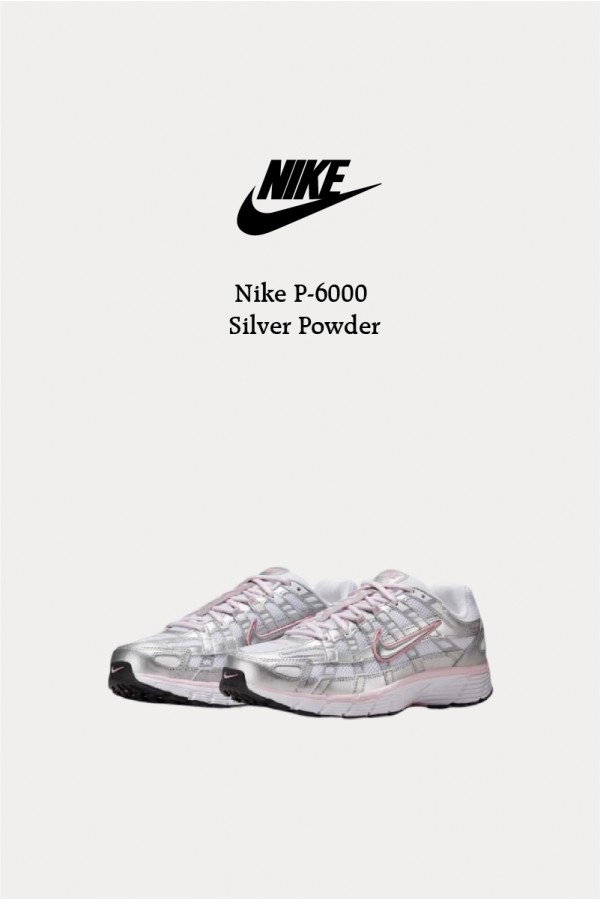 Nike P-6000 白銀粉