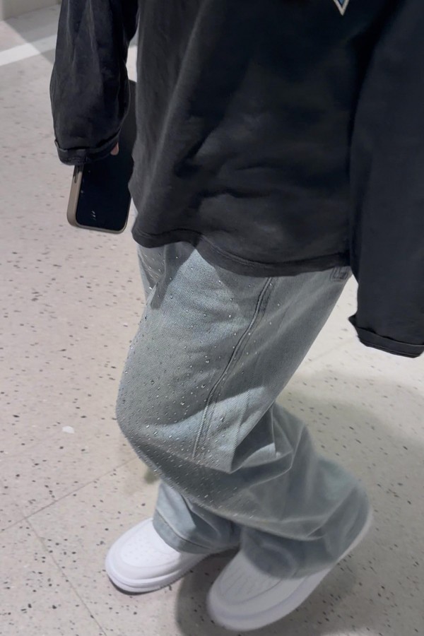 閃亮亮鑽牛仔褲(女童)