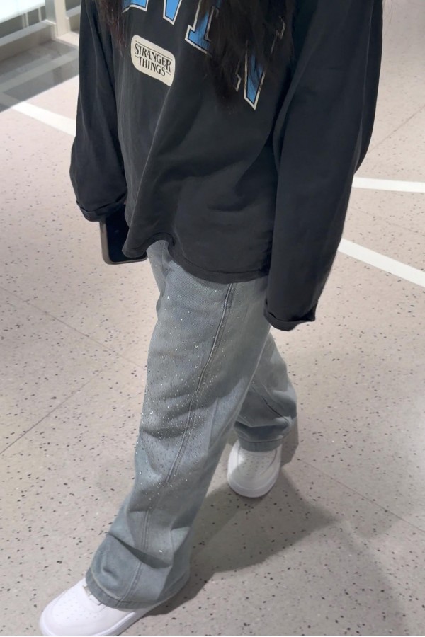 閃亮亮鑽牛仔褲(女童)