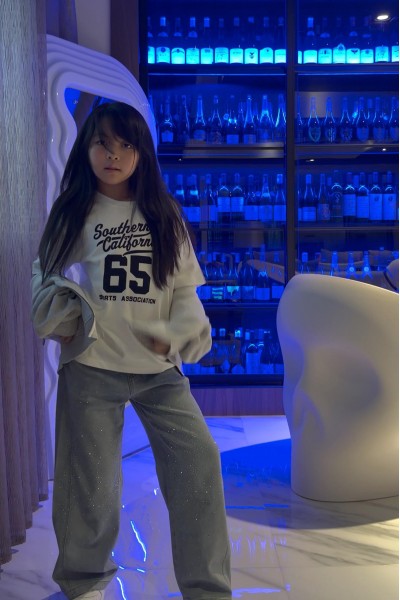 閃亮亮鑽牛仔褲(女童)