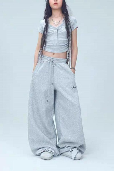 hiphop 休閒 棉質 寬褲 運動褲 (親子裝-3色)