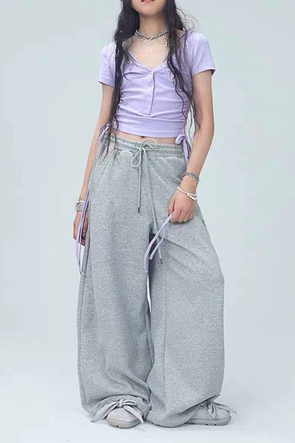 hiphop 休閒 棉質 寬褲 運動褲 (親子裝-3色)