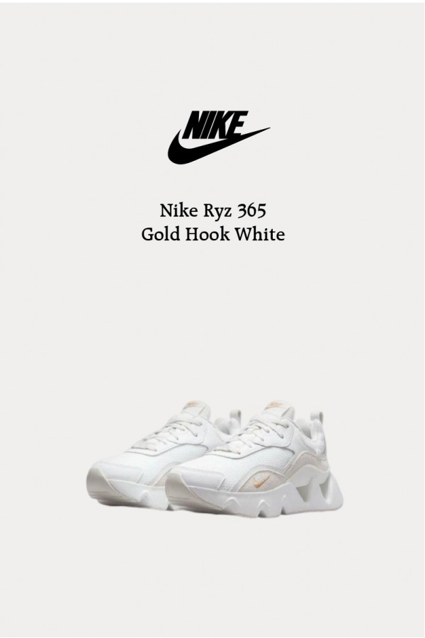 Nike Ryz 365 小金勾 白
