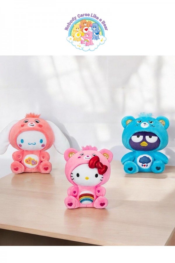 Care bears x Hello Kitty 彩虹熊 (3款)