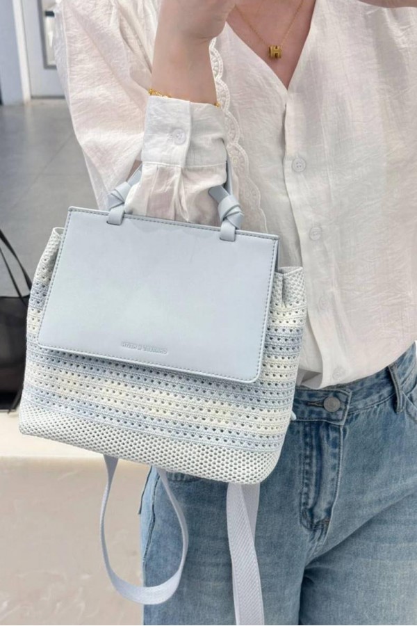 Charles & Keith 小ck 兒童針織後背包(3色) Charles & Keith 小ck 兒童針織後背包(3色)