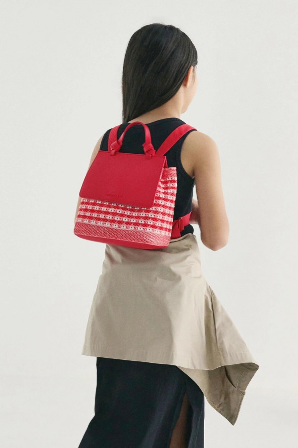 Charles & Keith 小ck 兒童針織後背包(3色) Charles & Keith 小ck 兒童針織後背包(3色)