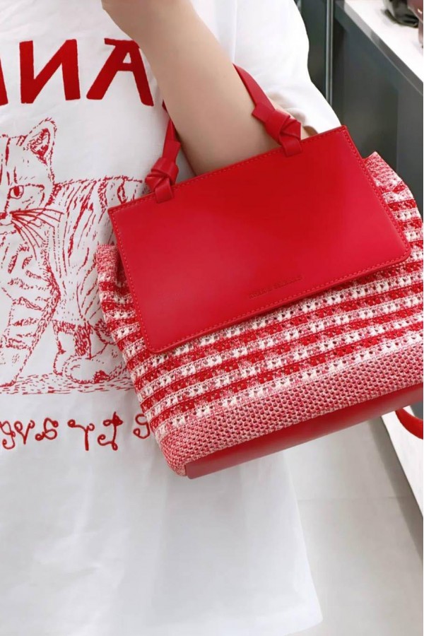 Charles & Keith 小ck 兒童針織後背包(3色) Charles & Keith 小ck 兒童針織後背包(3色)