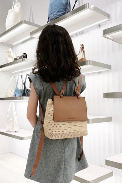 Charles & Keith 小ck 兒童針織後背包(3色)