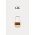 Charles & Keith 小ck 草編鍊條包