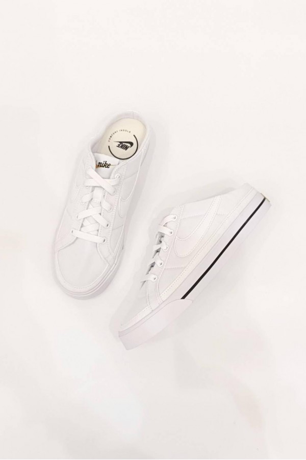 Nike legacy Mule 小白鞋 懶人穆勒鞋