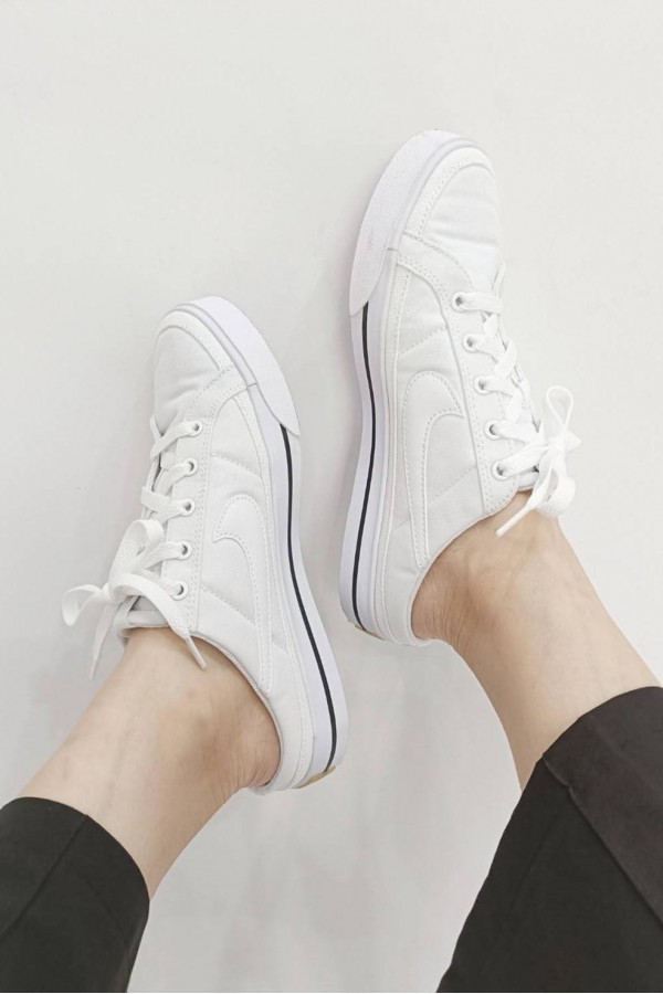 Nike legacy Mule 小白鞋 懶人穆勒鞋