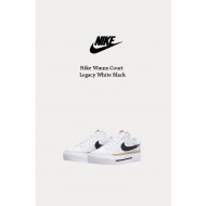 [限時24hr折扣] Nike Wmns Court Legacy Lift 白黑厚底