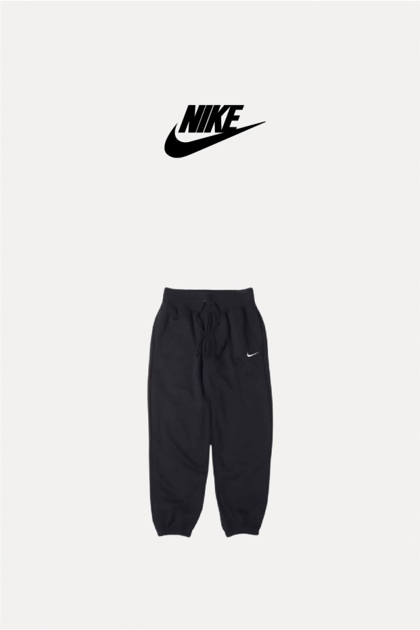 Nike 休閒 高腰棉褲 黑