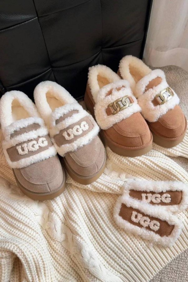 Ugg Auspecial 小胖丁 薄底雪靴(2色)
