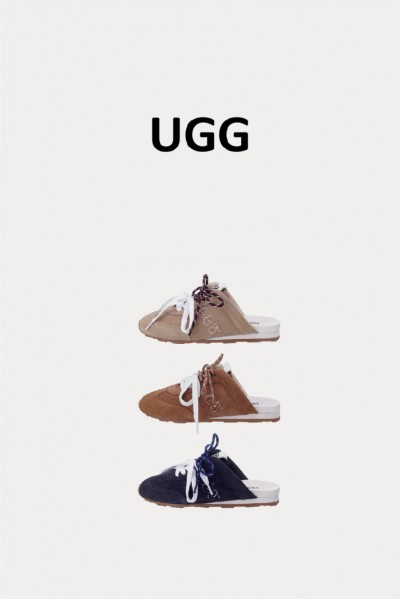 Ugg Ozwear 綁帶 穆勒拖鞋 (3色)