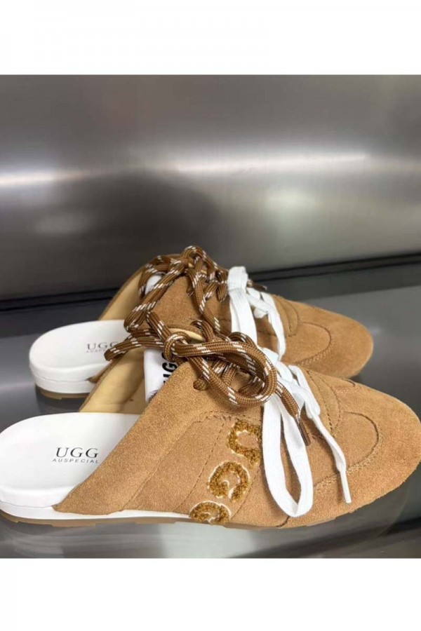 Ugg Ozwear 綁帶 穆勒拖鞋 (3色)