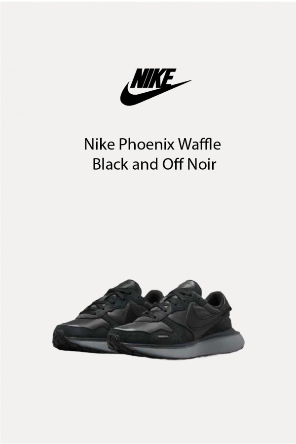 Nike Phoenix Waffle 黑魂 小Sacai