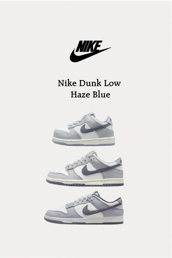 Nike Dunk Low 霧霾灰藍 男鞋/大童