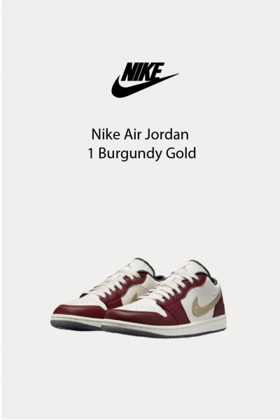 Nike Air Jordan 1 酒紅金