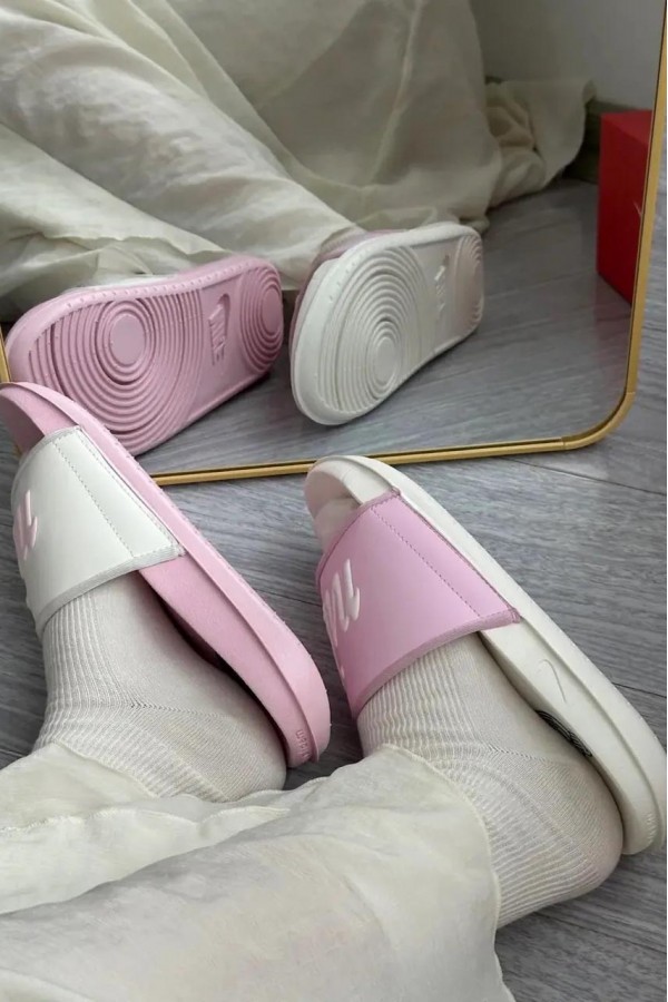 Nike Offcourt Slide 鴛鴦 白粉拖