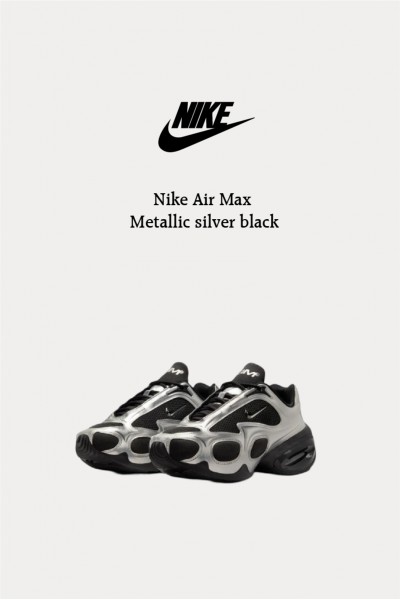 Nike Air Max 金屬銀黑