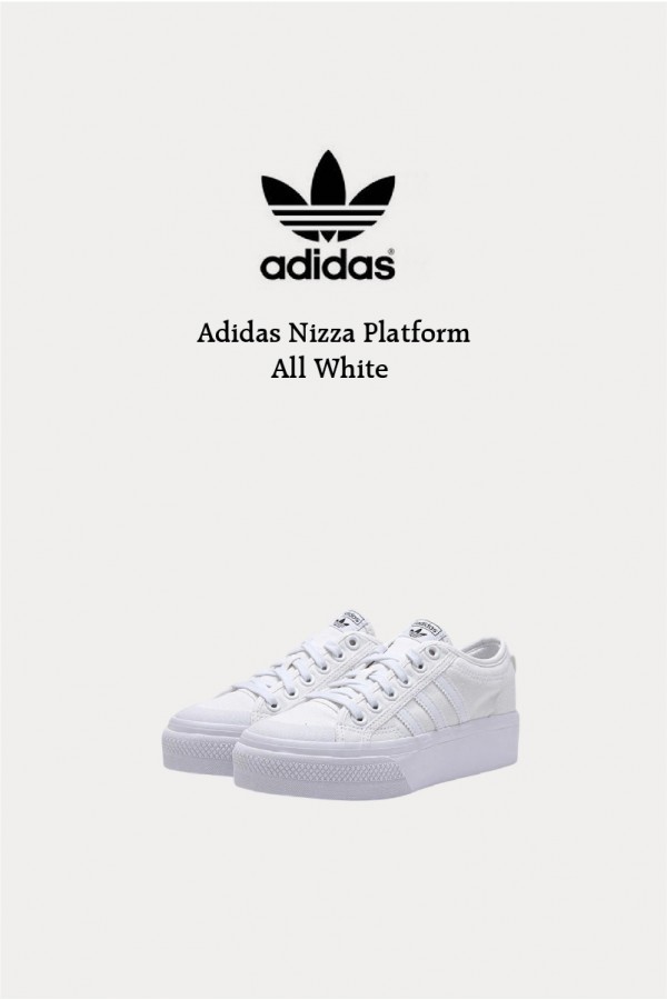 Adidas Nizza Platform 全白