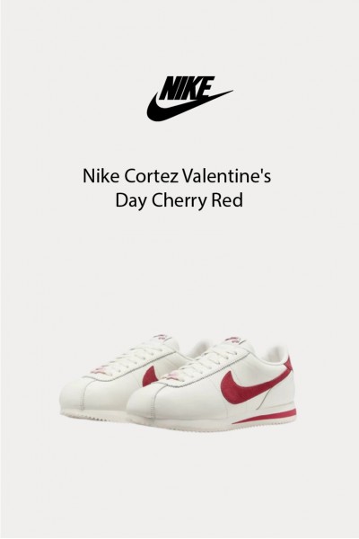 Nike Cortez 情人限定 櫻桃紅