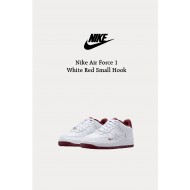 Nike Air Force 1 白紅雙勾