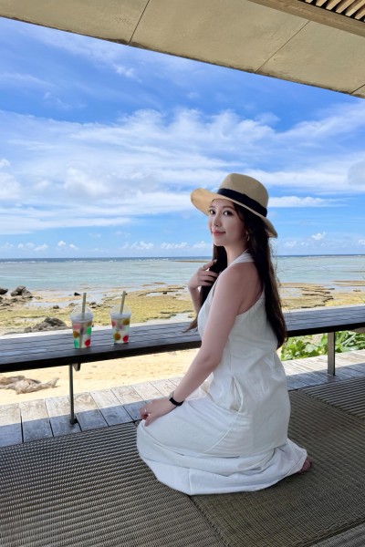 慵懶亞麻口袋長裙