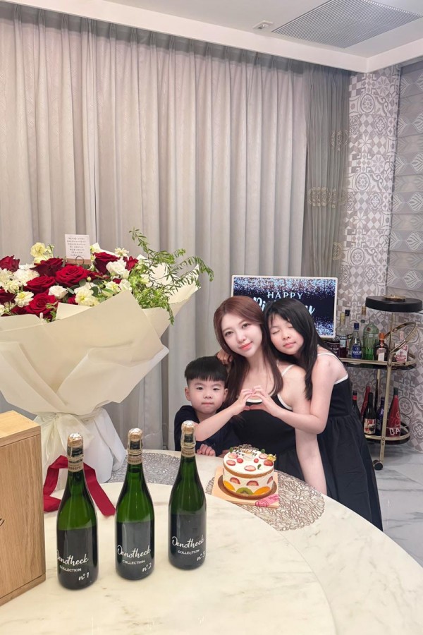 親子撞色澎澎長洋