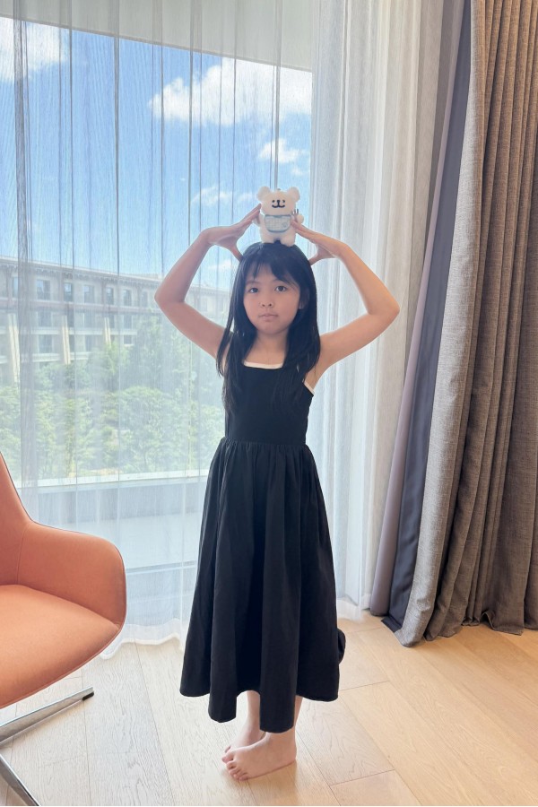 親子撞色澎澎長洋